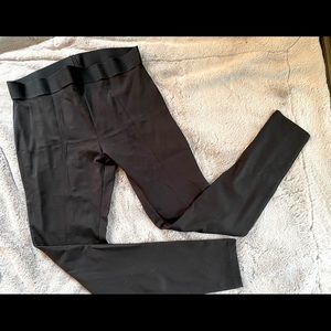 Hue Styletech Ponte Leggings Blackout Sz L